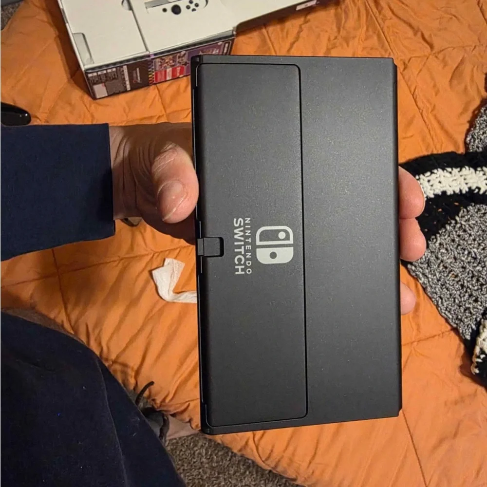 Nintendo Switch OLED Console - White and Black